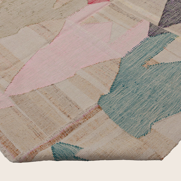 Wool & Cotton Kilim - 13'03" x 16'08"