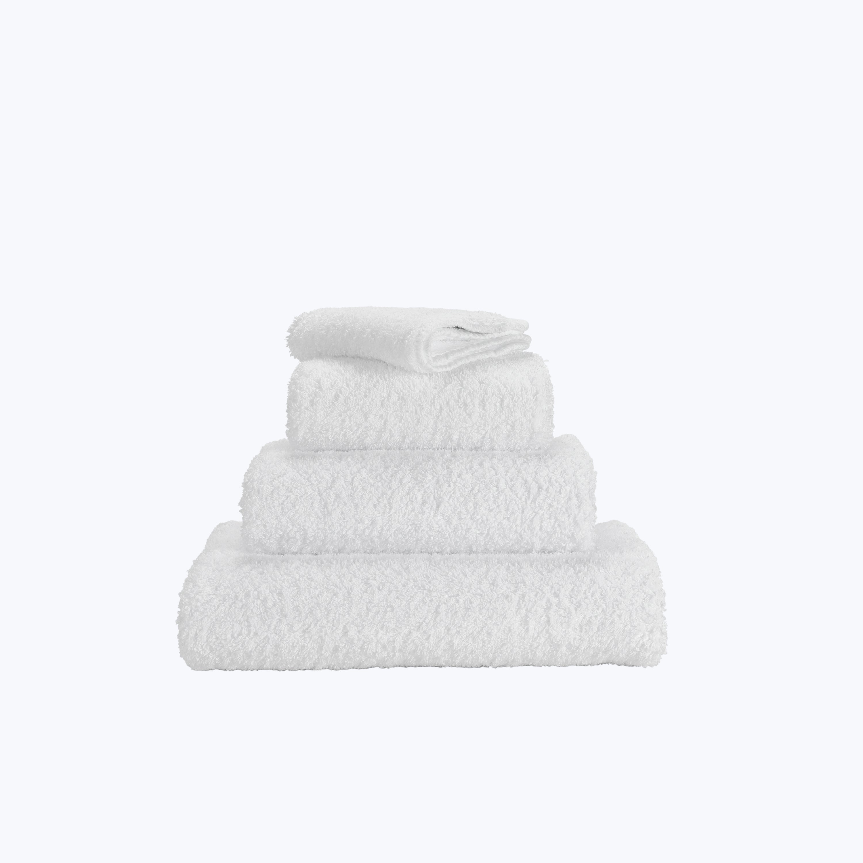 Pearl White Terry-back Turkish - Bath Towel