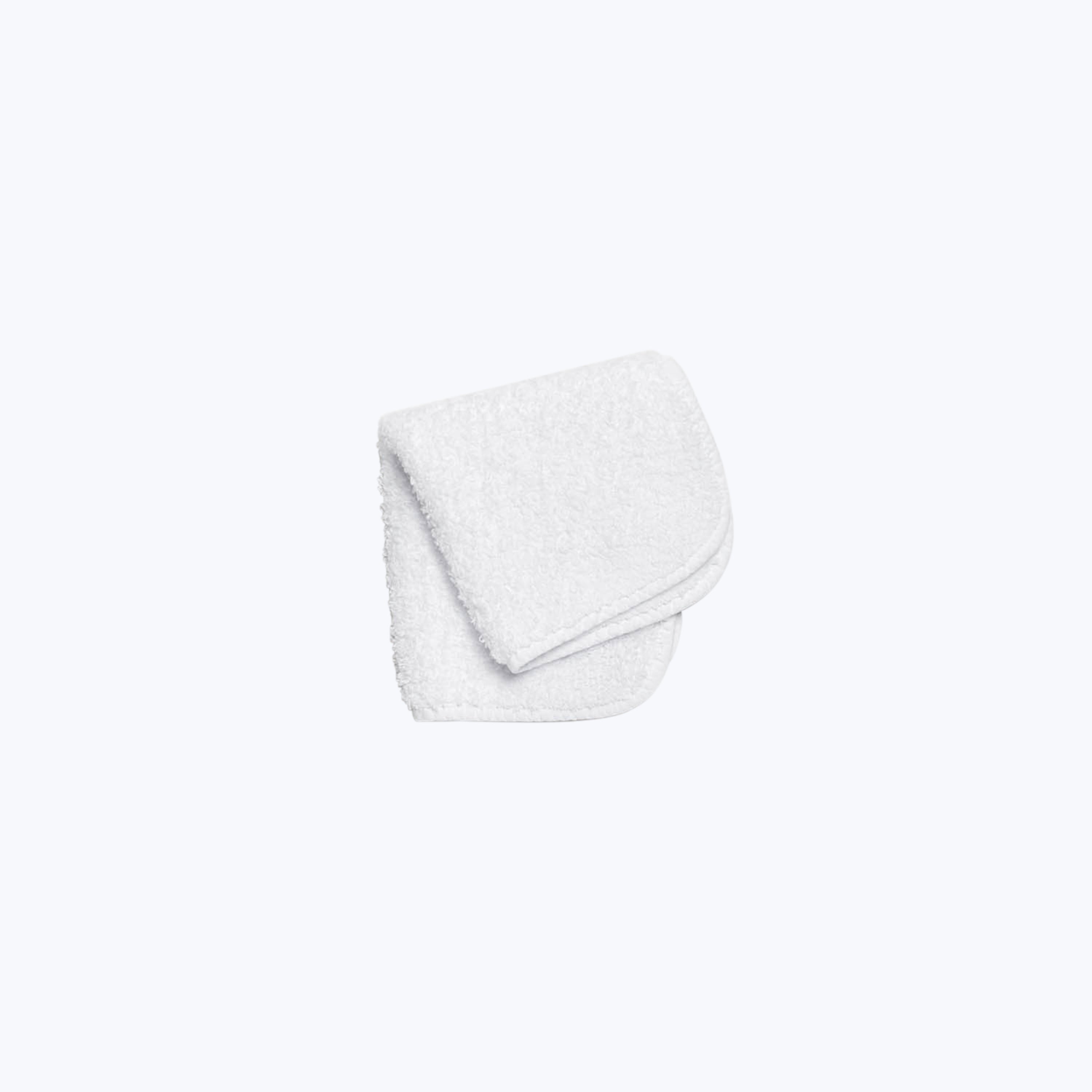 Super Pile Bath Towels, White Washcloth