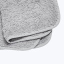 Super Pile Bath Towels, Platinum Washcloth