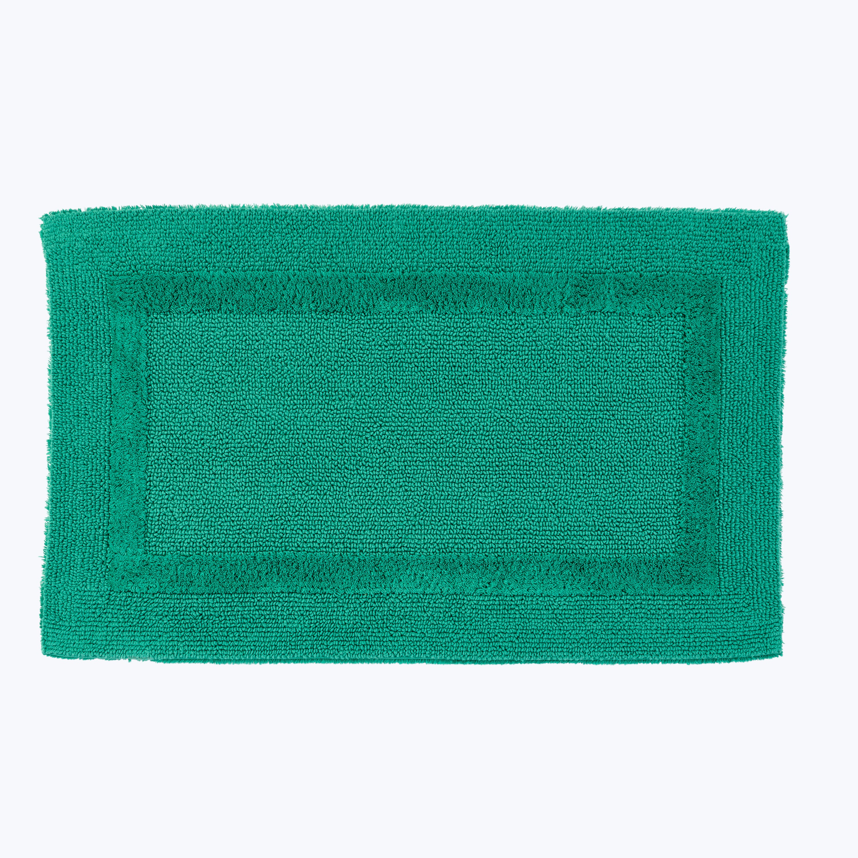 Reversible Bath Rug Emerald