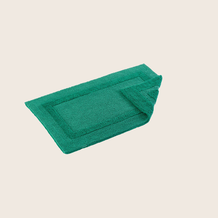 Reversible Bath Rug Emerald