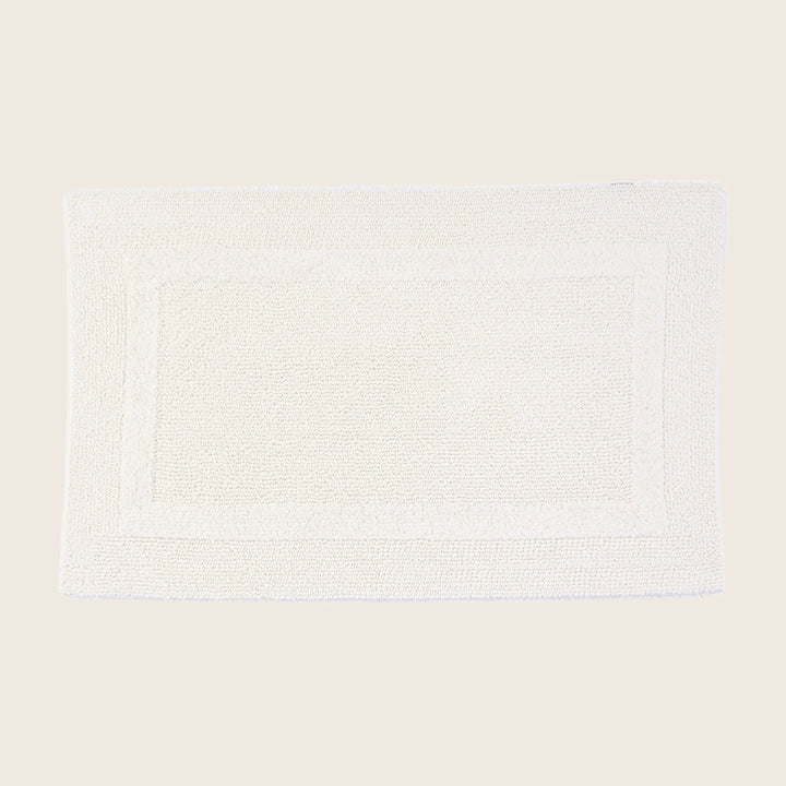 Reversible Bath Rug Ivory