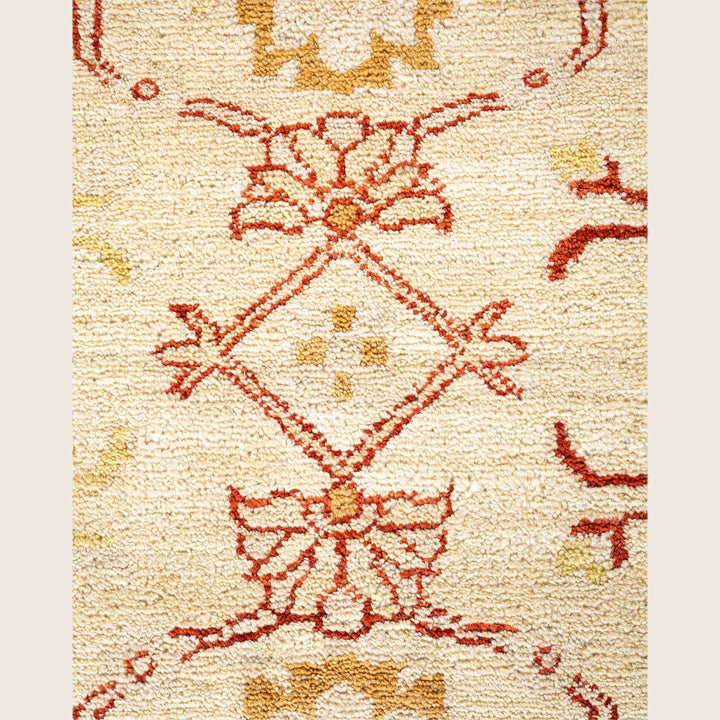 Red Traditional Wool Rug - 12'2" x 17'6"