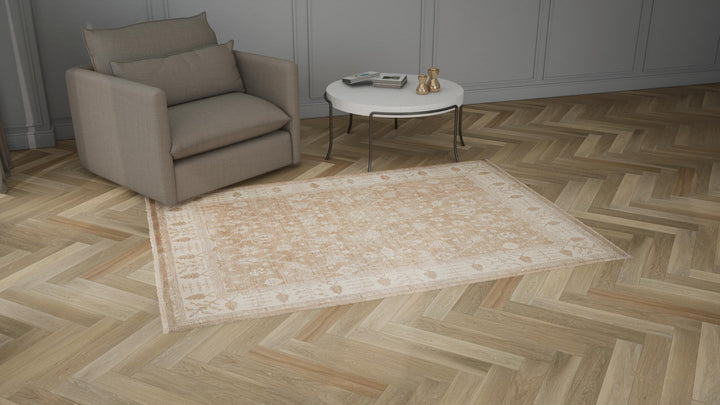 Neutral Essentials Oushak Traditional Rug
