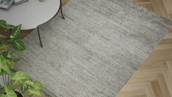 Ribbed Essentials Rug - Grey