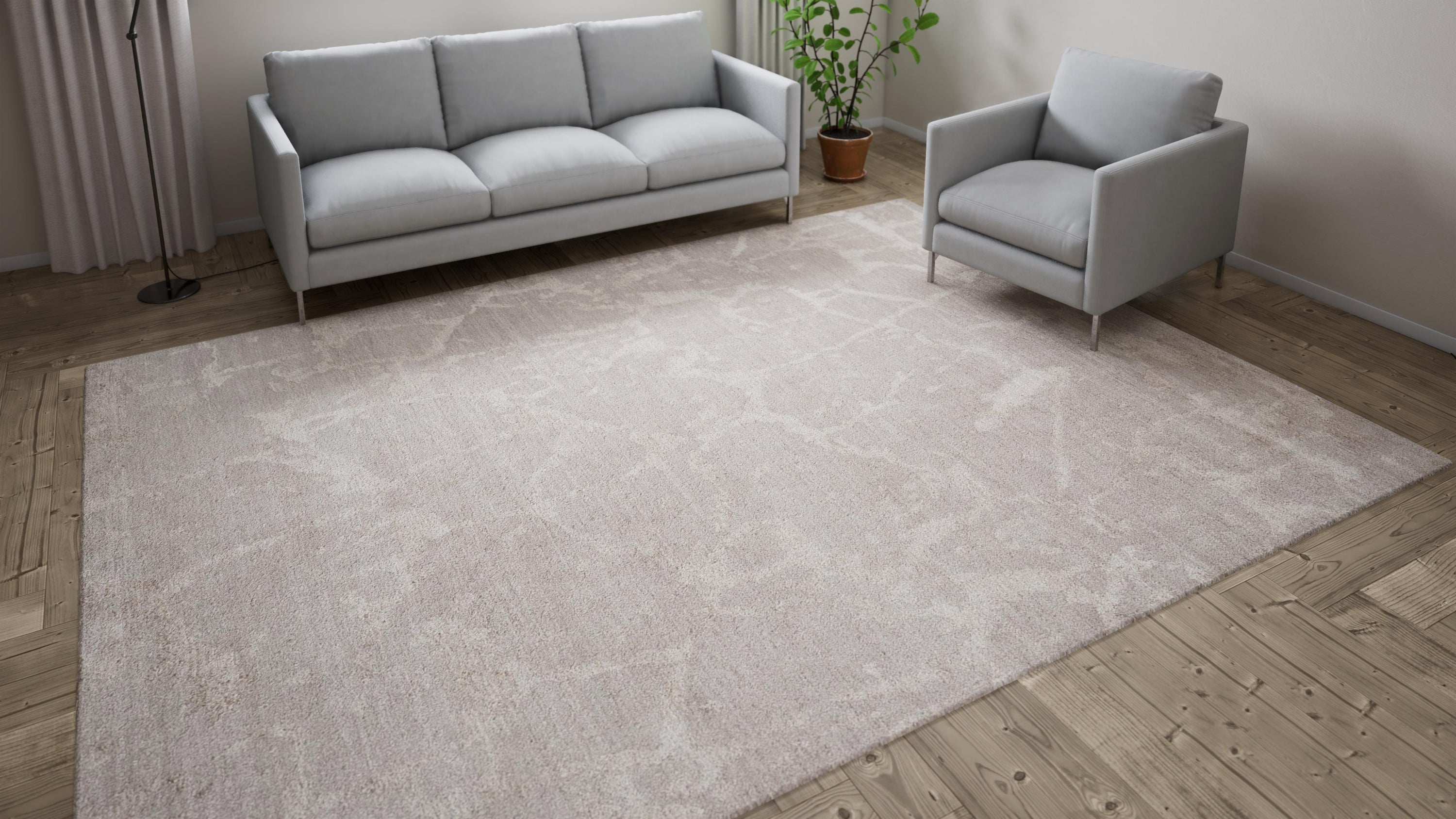 Abstract Rug - Neutral