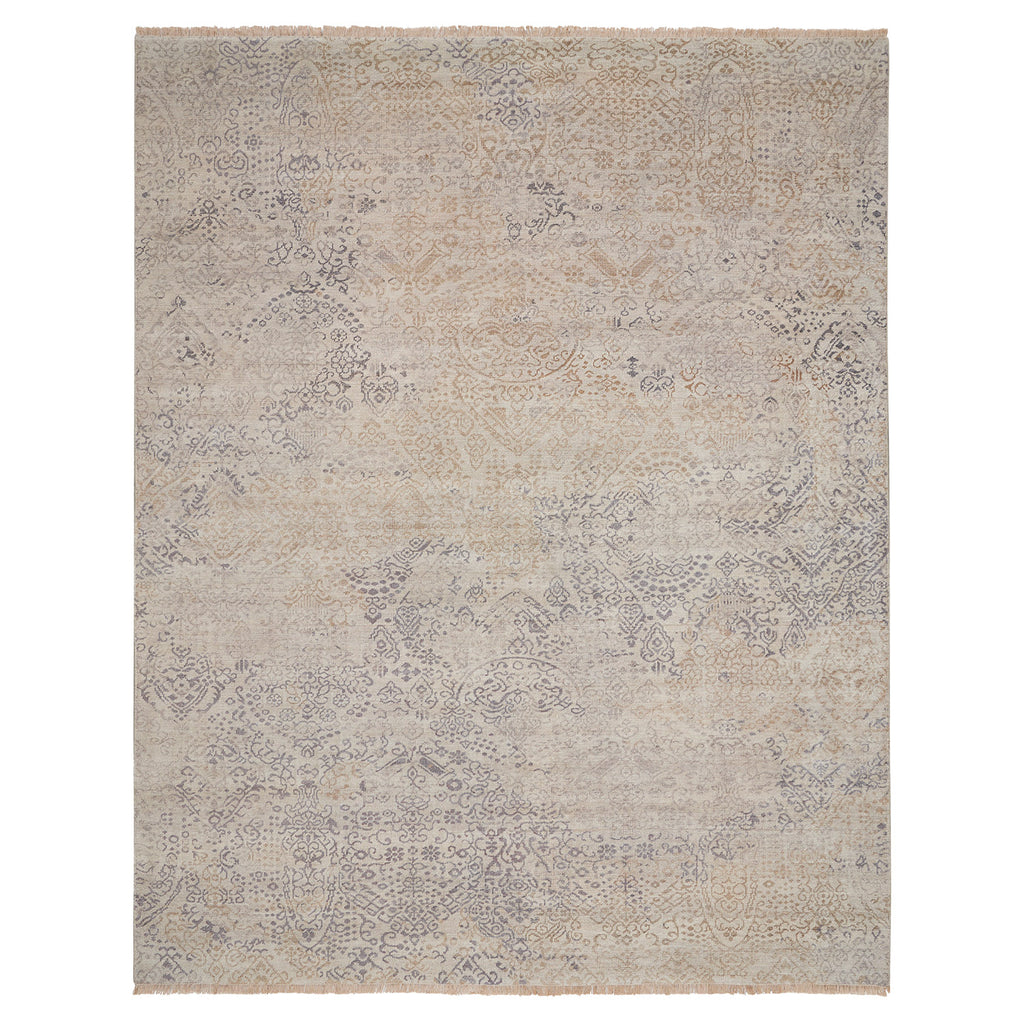 Beige & Brown Essentials Contemporary Bamboo Rug