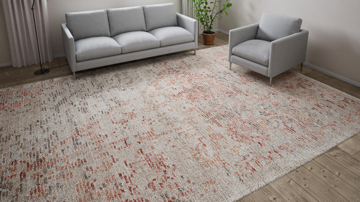 Tibetan Essentials Style Rug - Red