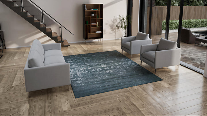 Transitional Essentials Rug - Dark Blue