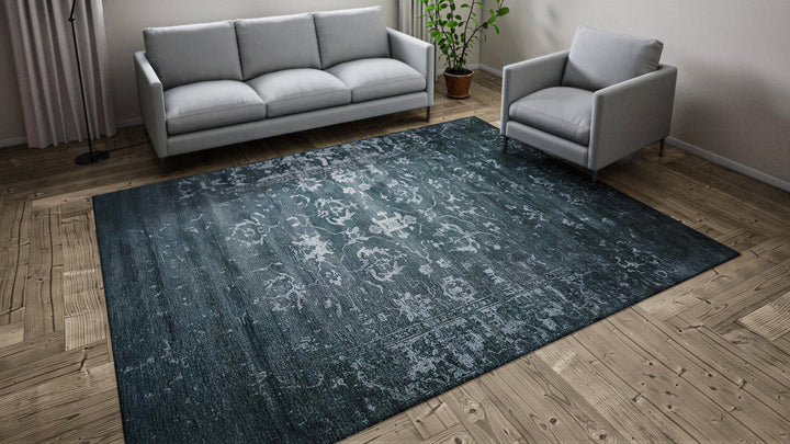 Transitional Essentials Rug - Dark Blue
