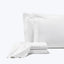 Doppio Ajour Sheet Set White-Sheet Set-Queen