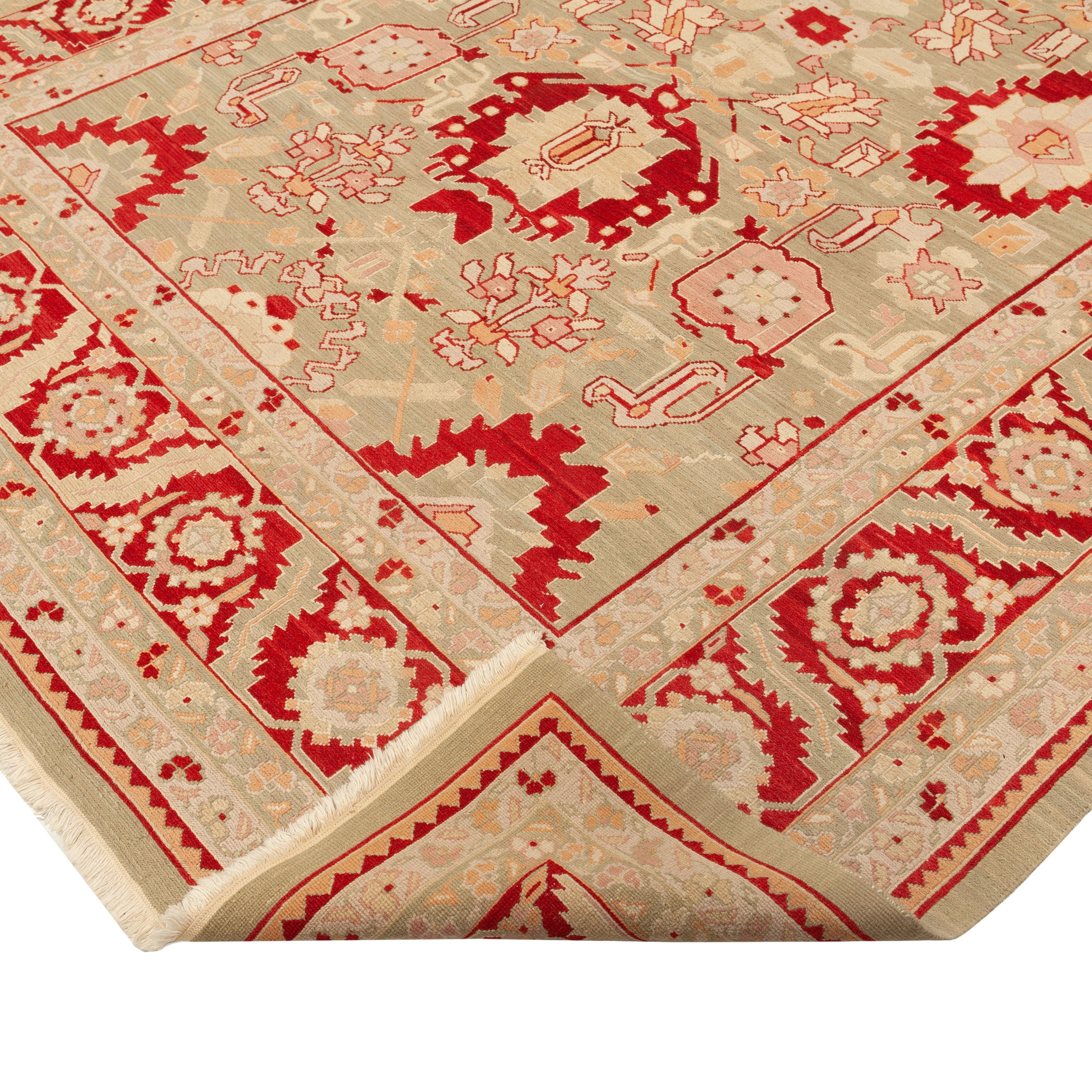 Chinese Soumac Rug - 08'06" X 12'02"