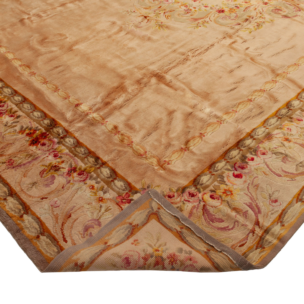 French Aubusson Rug - 12'00" X 17'06"