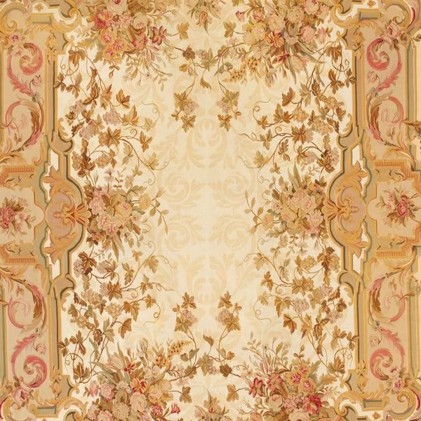 Chinese Aubusson Rug - 09'07" X 14'02"