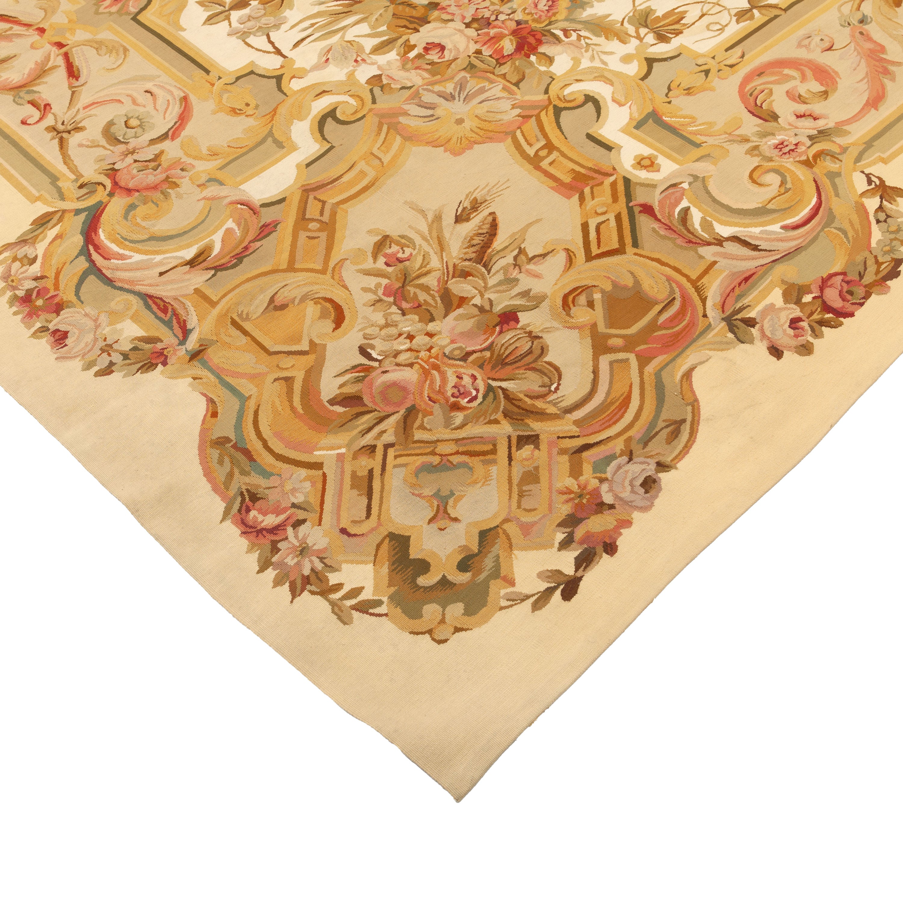 Chinese Aubusson Rug - 09'07" X 14'02"