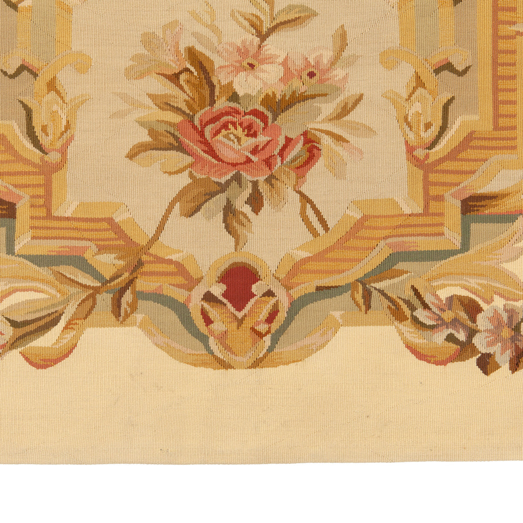 Chinese Aubusson Rug - 09'07" X 14'02"