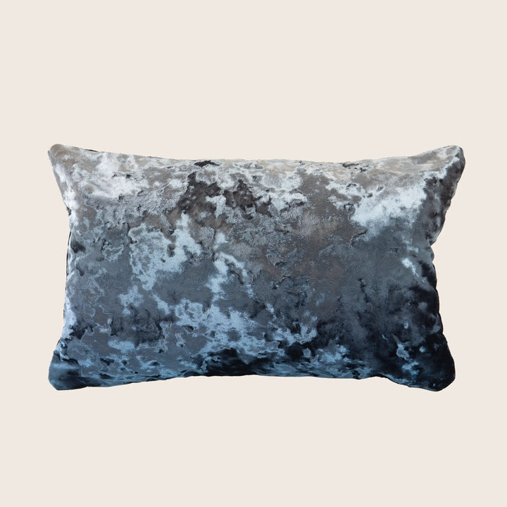 Image for Ombre Crushed Velvet Pillow Twilight
