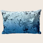 Ombre Crushed Velvet Pillow Twilight