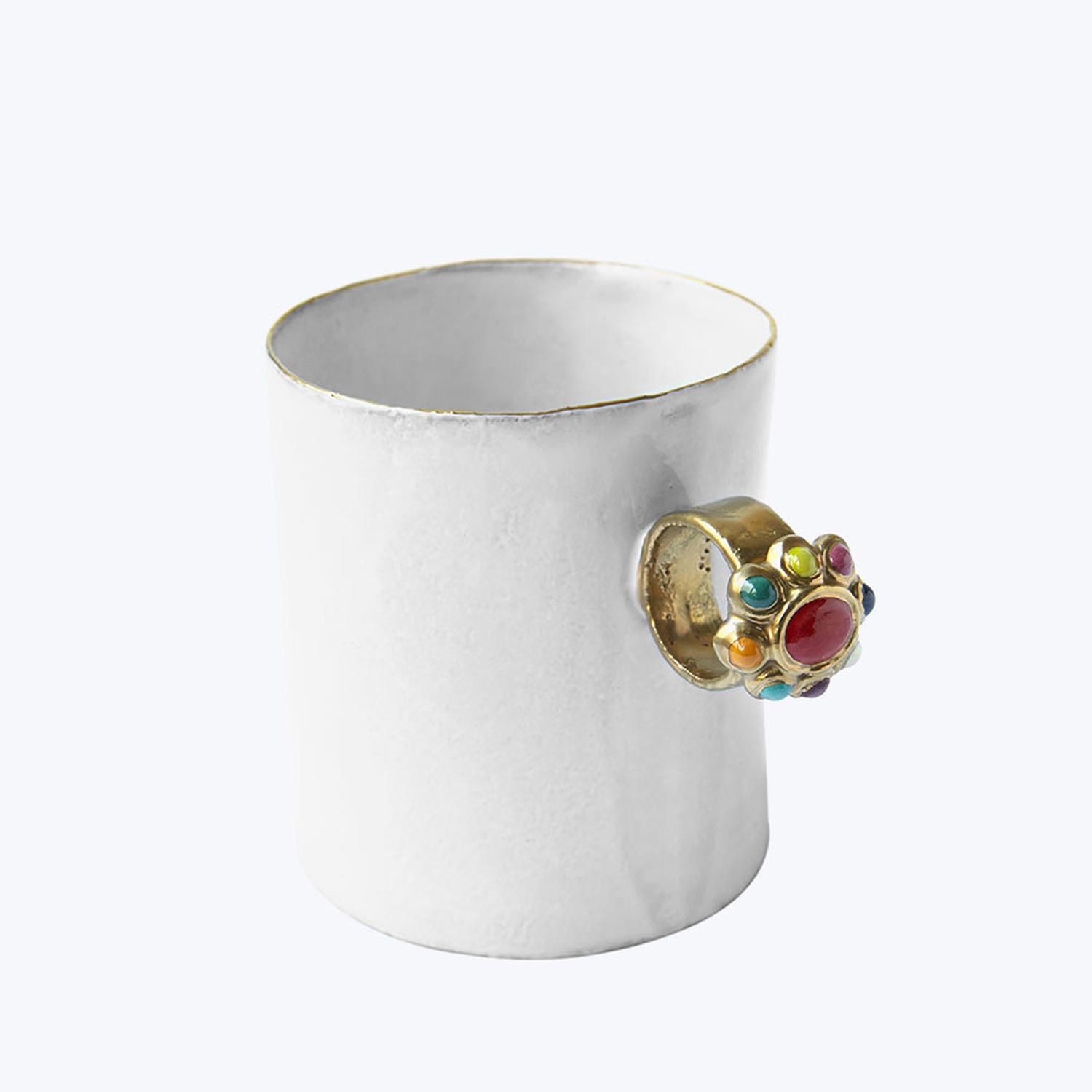 Red Jewel Ring Cup