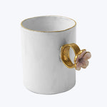Pink Flower Ring Cup