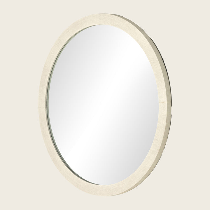 Round Brass Mirror