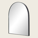 Black Frame Arch Wall Mirror