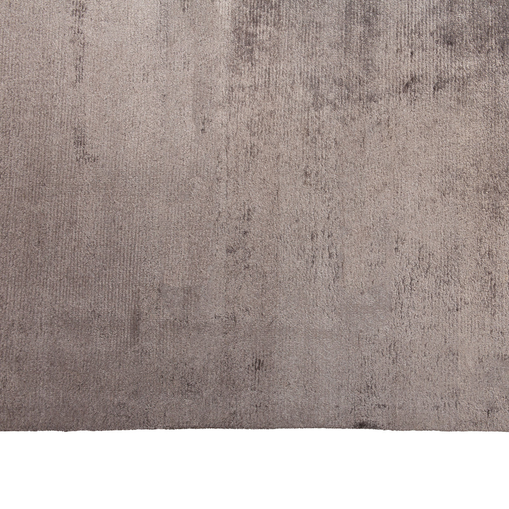 Grey Modern Silk Runner - 9' x 23'7" Default Title
