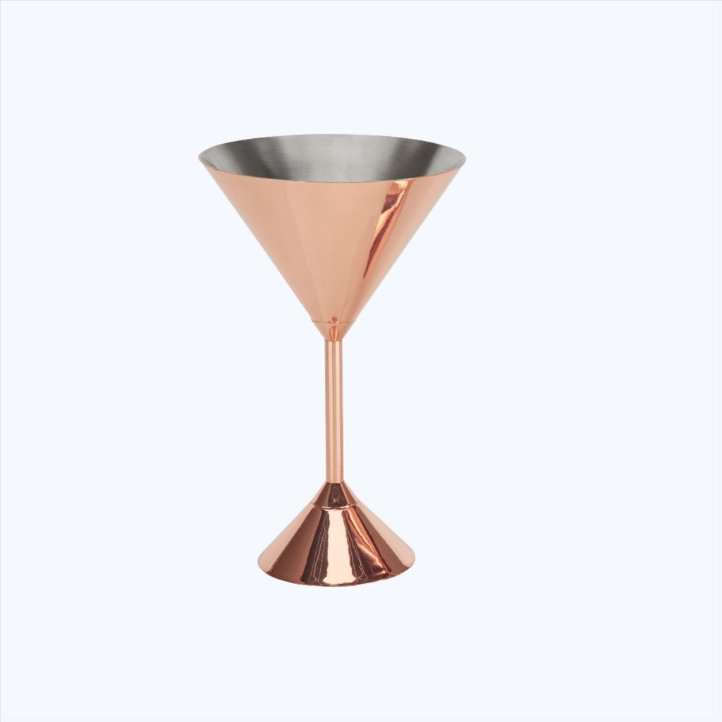 Plum Martini Glass