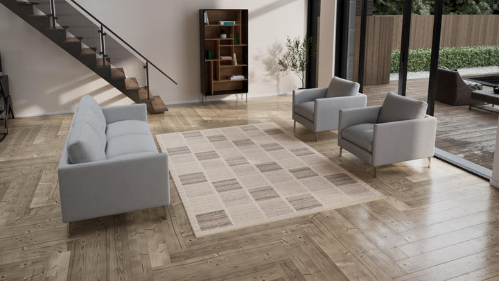 Multi Flatweave Wool Rug - 7'11" x 10'2"