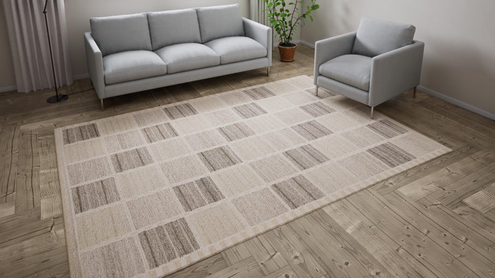 Multi Flatweave Wool Rug - 7'11" x 10'2"