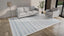 Blue Flatweave Silk Rug - 8'11" x 11'11"