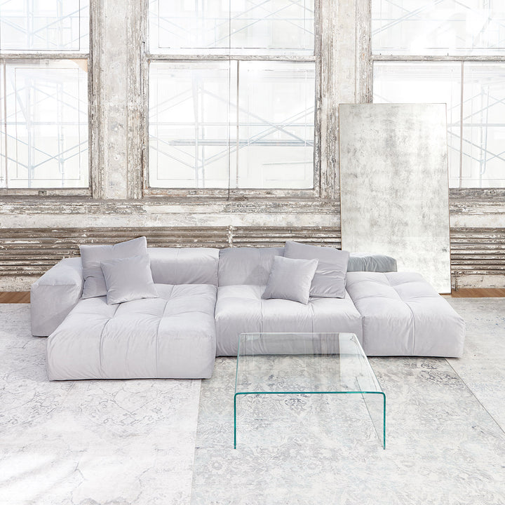 Echo Rectangle Distressed Gold Frame Mirror