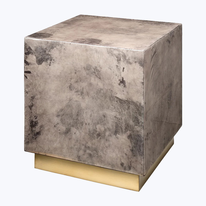 Cube Vellum Side Table