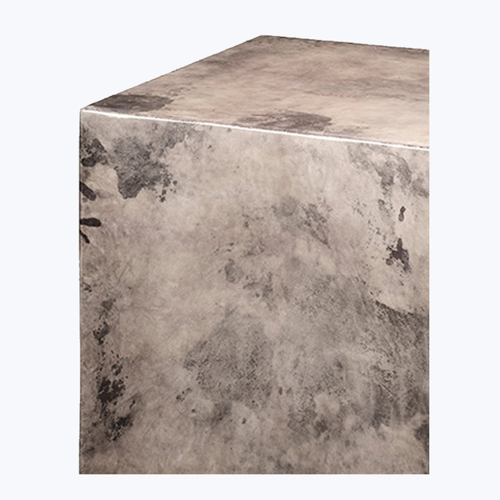 Cube Vellum Side Table
