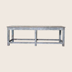 Vintage Chippy Console Bench Table