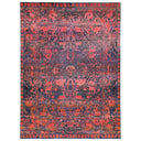 Pink Alchemy Traditional Silk Wool Blend Rug - 7'2" x 9'10"