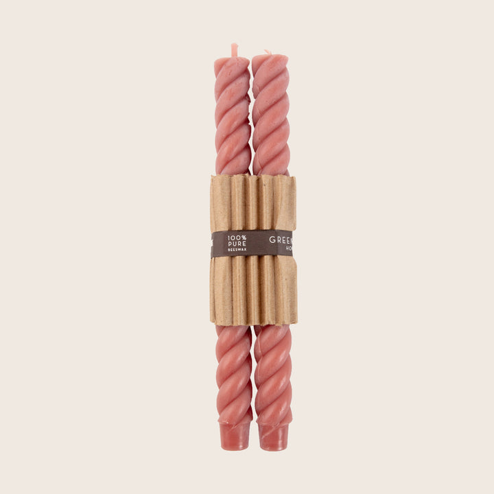 Ropes Taper Candles, Set of 2
