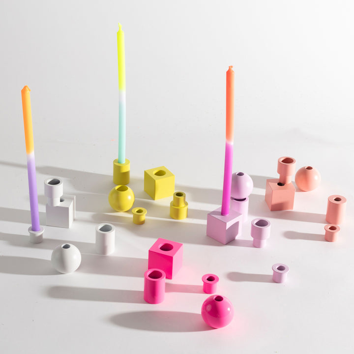 Tube Dipper Candleholder