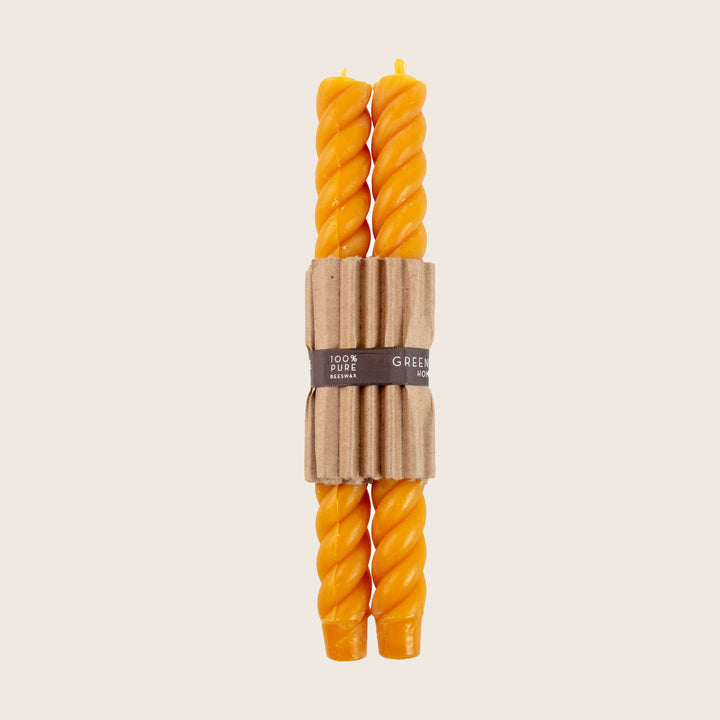 Ropes Taper Candles, Set of 2