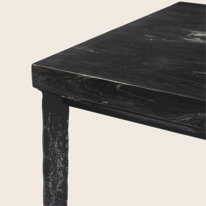 Hammered Iron Coffee Table
