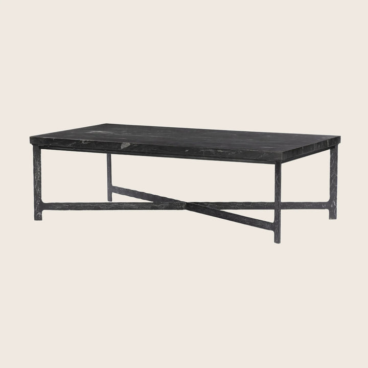 Hammered Iron Coffee Table