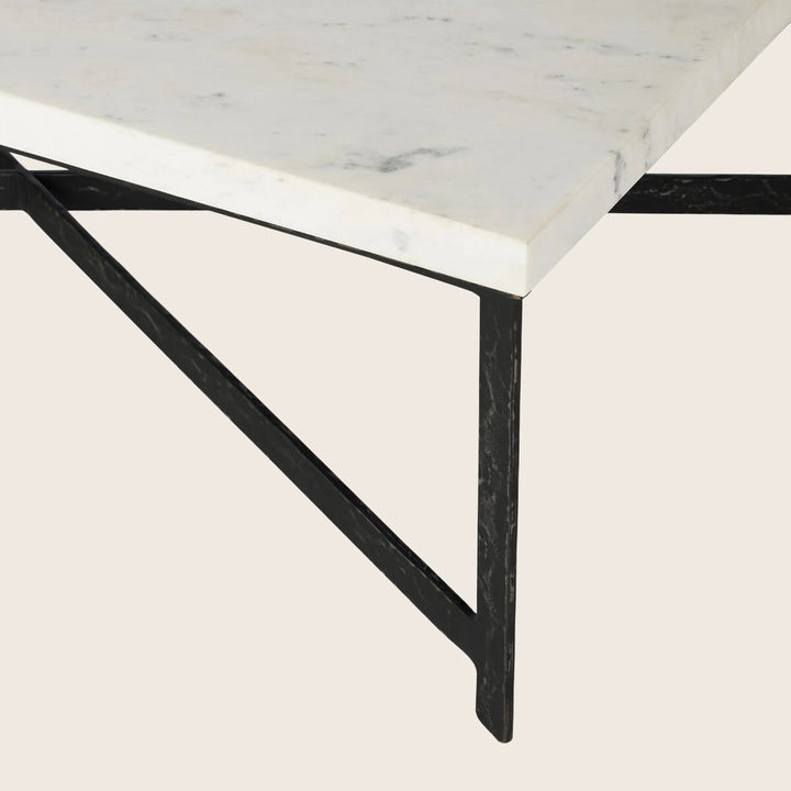 Hammered Iron Coffee Table