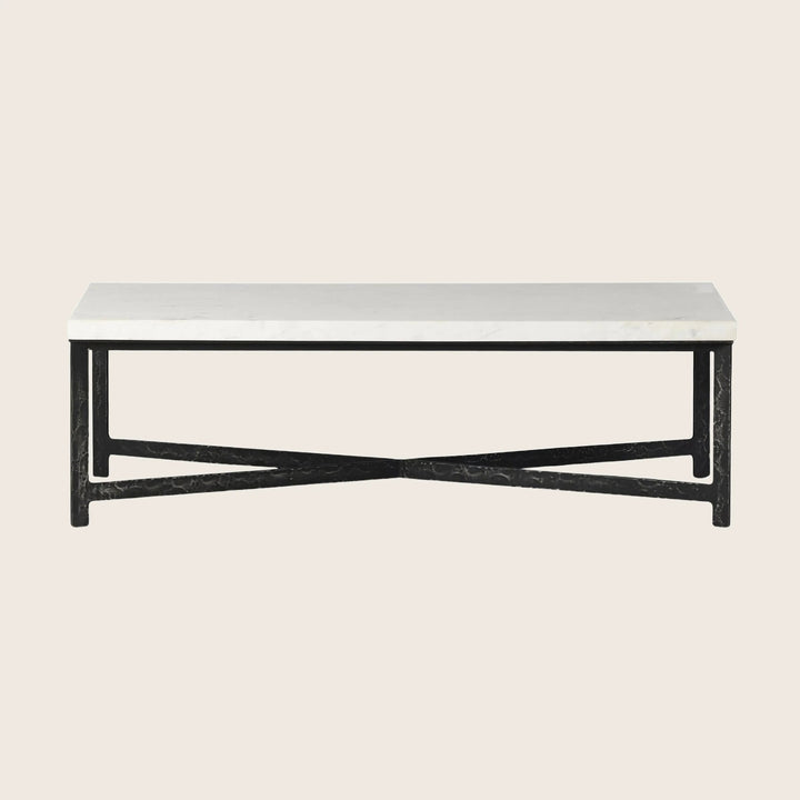Hammered Iron Coffee Table