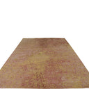 Pink Contemporary Wool Rug - 8'10" x 12'1"