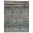 Multicolored Alchemy Traditional Silk Rug - 8'2" x 10'5"