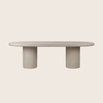Poole Outdoor Oval Dining Table