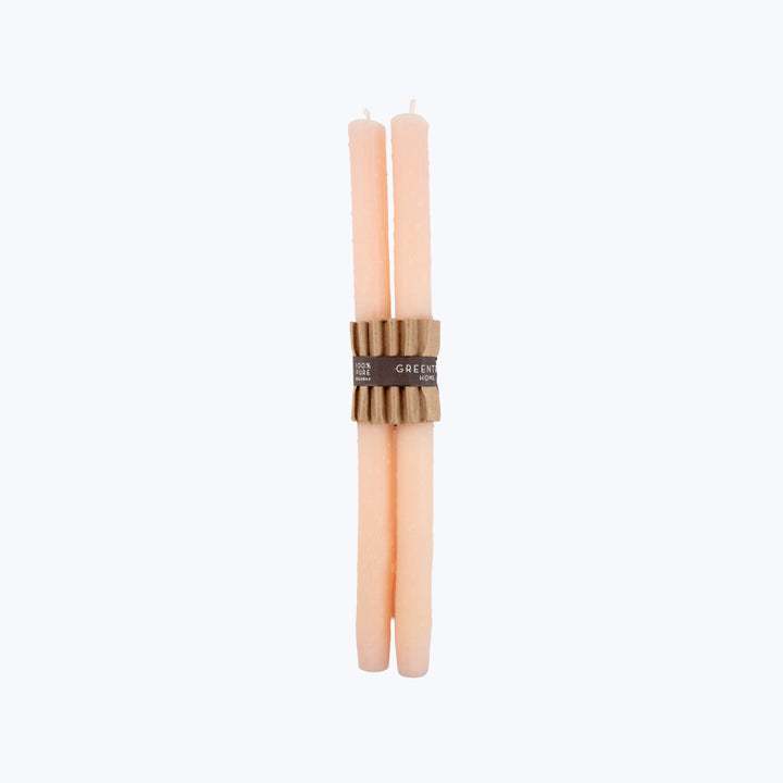Twigs Taper Candles, Set of 2
