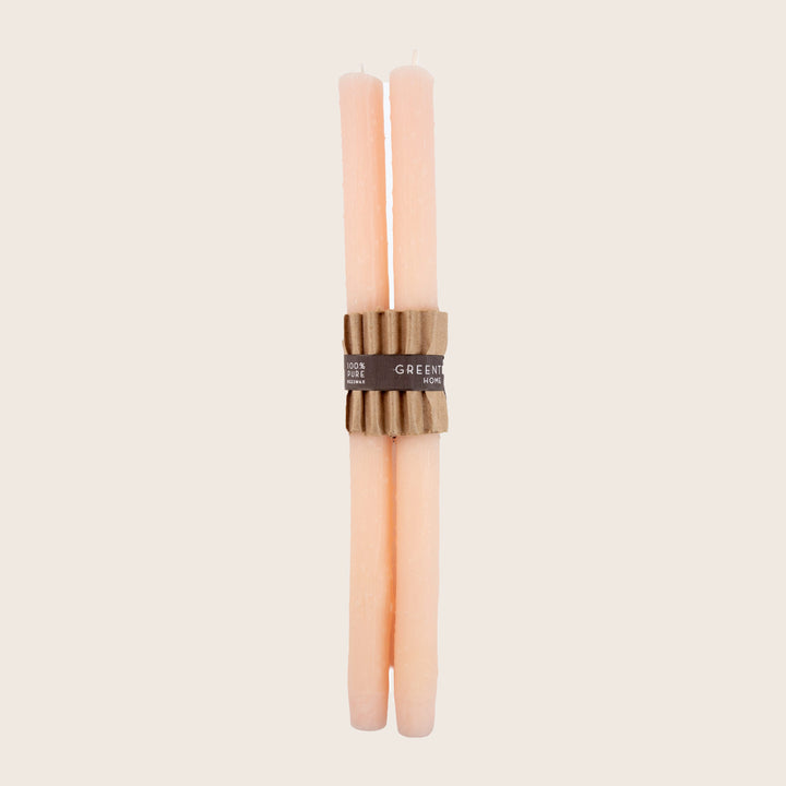 Twigs Taper Candles, Set of 2