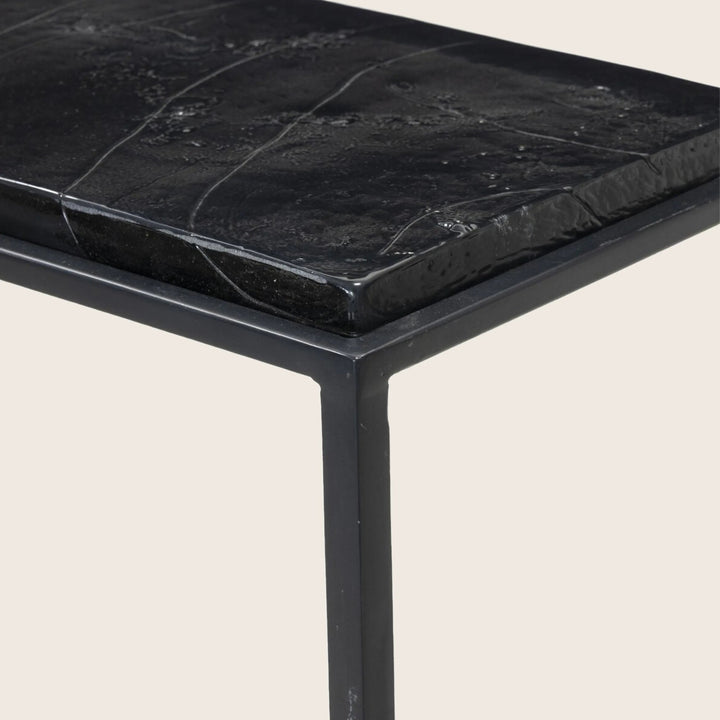 Dalston Cast Glass Console Table